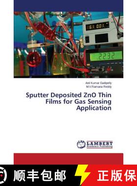 预订 Sputter Deposited ZnO Thin Films for Gas Sensing Application [9783659705441]