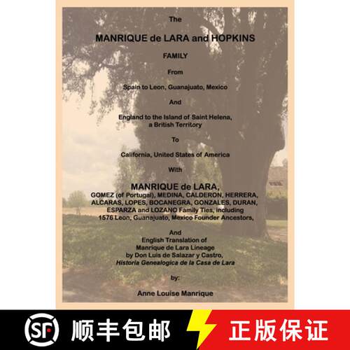 【3-4周达】The Manrique de Lara and Hopkins Family [9781596414860]