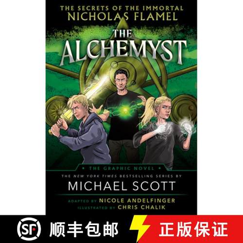 【3-4周达】The Alchemyst: The Secrets of the Immortal Nicholas Flamel Graphic Novel [9780593304679]