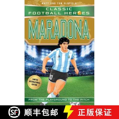 【3-4周达】Classic Football Heroes: Maradona (Top Ballers 4): Collect them all! [9781786069245]