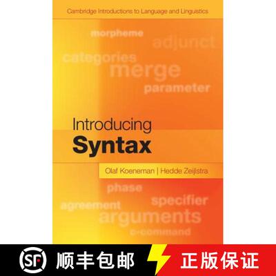 【3-4周达】精装 Introducing Syntax: - Introducing Syntax [9781107096745]