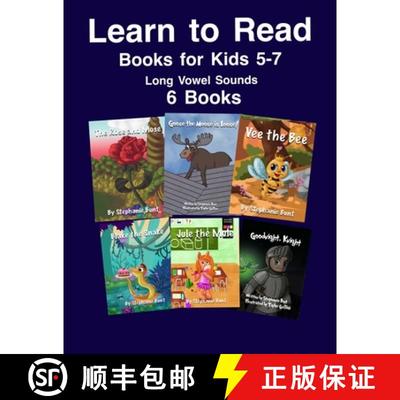 【3-4周达】Learn to Read Books for Kids 5-7: Decodable Words [9781948863544]