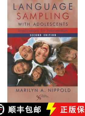 【3-4周达】Language Sampling with Adolescents: Implications for Intervention: Implications for Interv... [9781597565707]