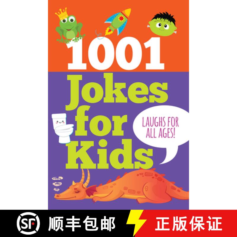 【3-4周达】1,001 Jokes for Kids [9781441339430]