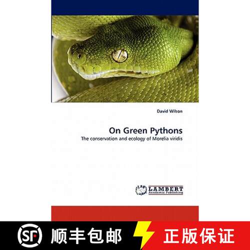 【3-4周达】On Green Pythons [9783844399622]