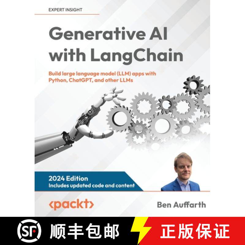 预订 Generative AI with LangChain: Build large language model (LLM) apps with Python, ChatGPT, and ot... [9781835083468]
