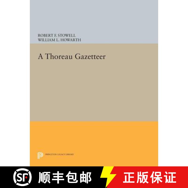 【3-4周达】A Thoreau Gazetteer [9780691618203]