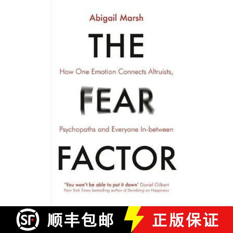 【2-3周达】Fear Factor: How One Emotion Connects Altruists, Psychopaths and Everyone In-Between [9781472137814]