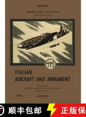 【3-4周达】Italian Aircraft and Armament (1943) [9781474537087]