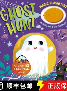 【3-4周达】Magic Flashlight: Ghost Hunt: With Invisible Ink and UV Flashlight [9781664351615]