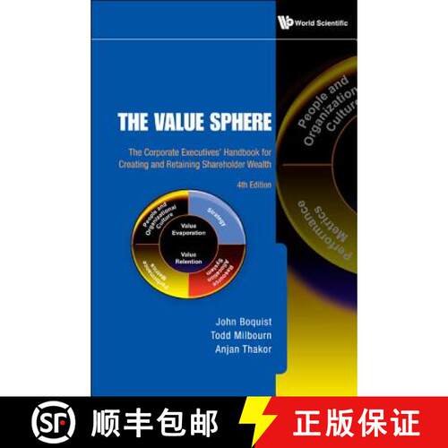 【3-4周达】精装 Value Sphere, The: The Corporate Executives' Handbook For Creating And Retaining Shar... [9789814277969]
