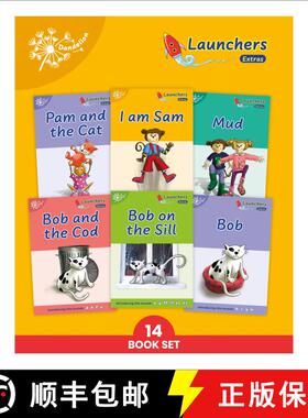 【3-4周达】Phonic Books Dandelion Launchers Extras Stages 1-7 I Am Sam: Decodable Books for Beginner ... [9781783693450]
