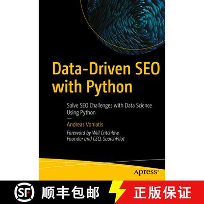 【3-4周达】Data-Driven SEO with Python : Solve SEO Challenges with Data Science Using Python (First E... [9781484291740]