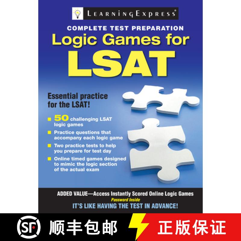 【2-3周达】LSAT Logic Games [9781576857793]