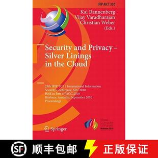 the Cloud and Silver 9783642152566 International Informat... Security Privacy Linings IFIP 25th 4周达