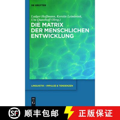 【3-4周达】Die Matrix der menschlichen Entwicklung [9783110259759]