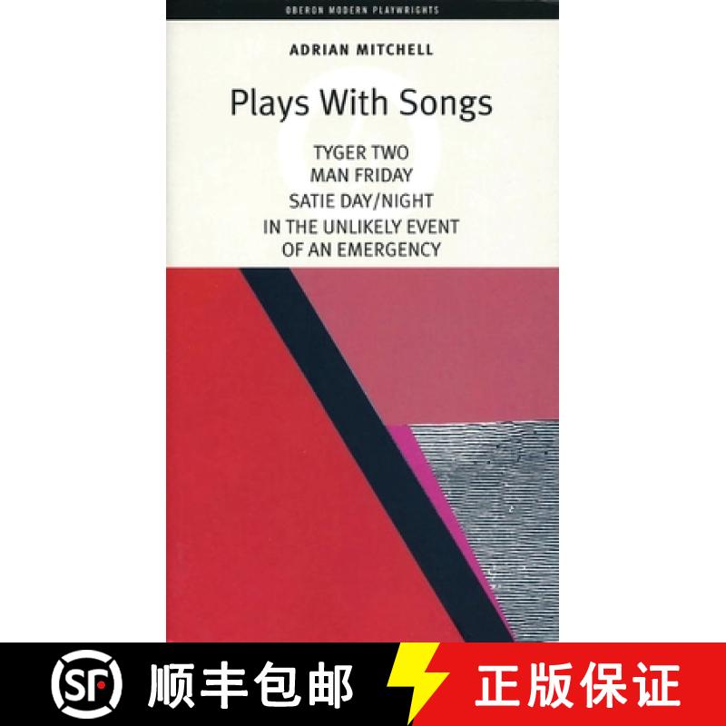 【3-4周达】Mitchell: Plays with Songs: Tyger Two; Satie-Day/Night; Man Friday; In the Unlikely Event ... [9781870259408]