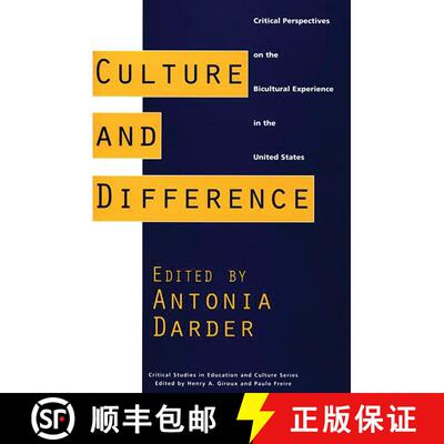【3-4周达】精装 Culture and Difference: Critical Perspectives on the Bicultural Experience in the Uni... [9780897893848]