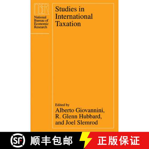 预订 Studies in International Taxation [9780226297026]