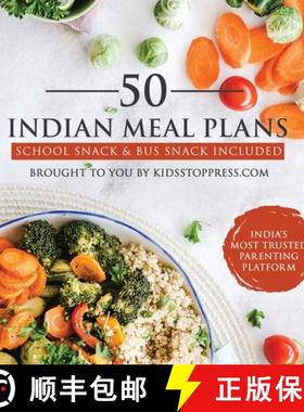 预订 50 Indian Meal Plans: School Snack & Bus Snack Included [9781647607654]