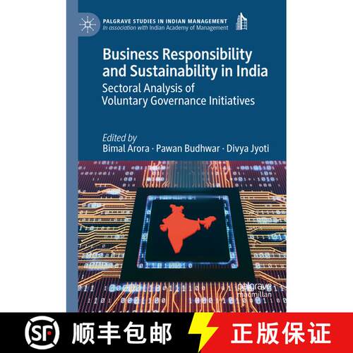 【3-4周达】Business Responsibility and Sustainability in India : Sectoral Analysis of Voluntary Gover... [9783030137182]