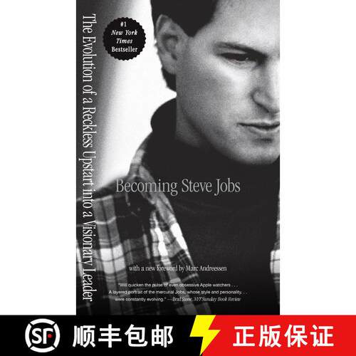 【3-4周达】Becoming Steve Jobs: The Evolution of a Reckless Upstart into a Visionary Leader [9780385347426]