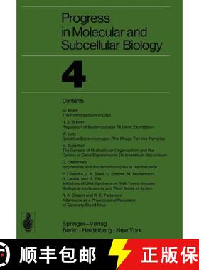 【3-4周达】Progress in Molecular and Subcellular Biology [9783642662515]