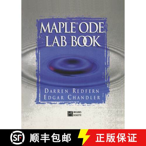【3-4周达】The Maple(r) O.D.E. Lab Book [9780387947334]