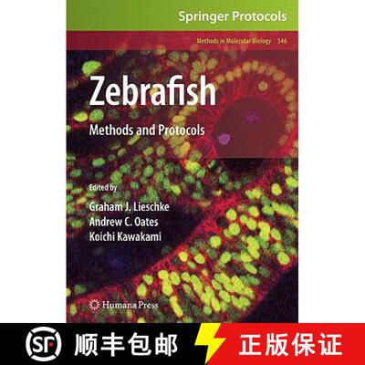 【3-4周达】Zebrafish: Methods and Protocols [9781603279765]
