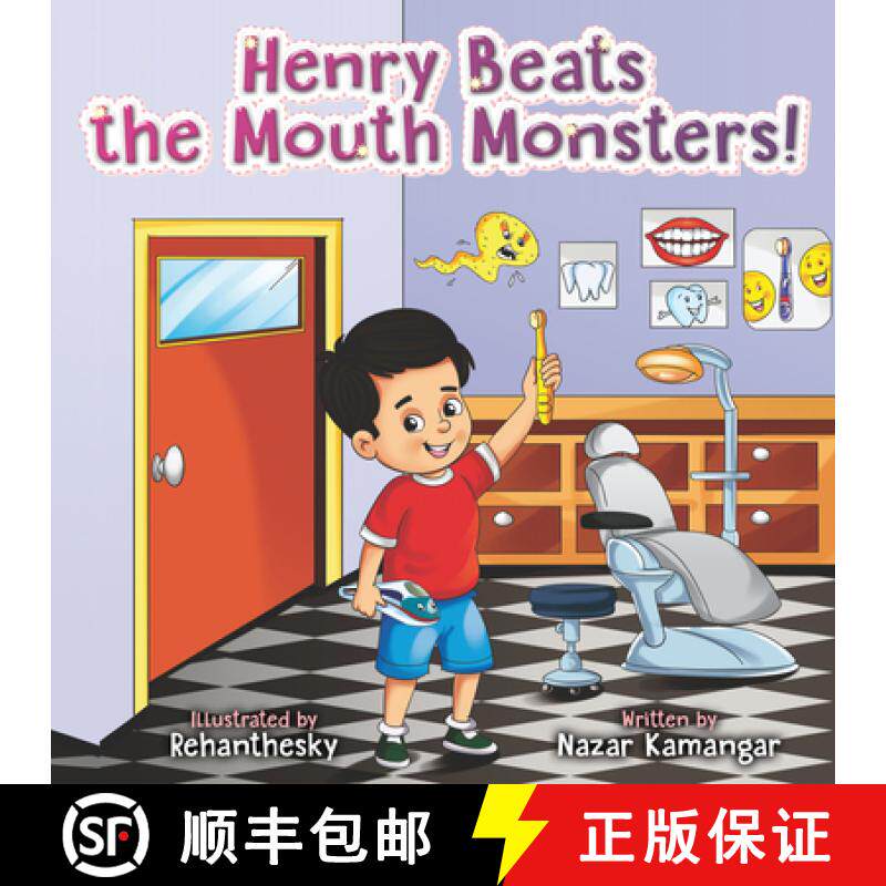 【3-4周达】Henry Beats the Mouth Monsters! [9781636982526]
