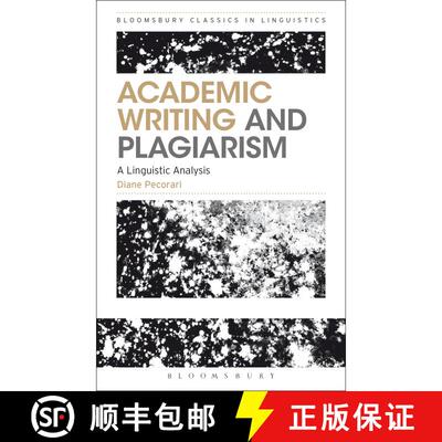 【3-4周达】Academic Writing and Plagiarism: A Linguistic Analysis [9781472589101]