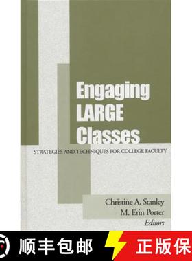 【3-4周达】Engaging Large Classes: Strategies And Techniques For College [Wiley教育学] [9781119111245]