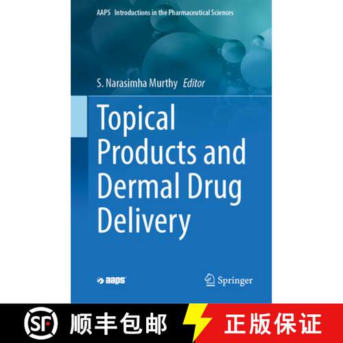 【3-4周达】精装 Topical Products and Dermal Drug Delivery [9783031805240]