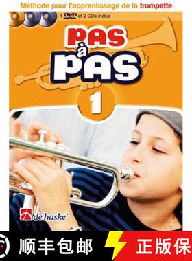 【3-4周达】Pas A Pas 1 Trompette: MA (c)Thode Pour l'Apprentissage De La Trompette [9789043124461]