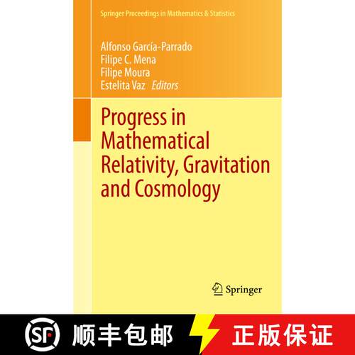 【3-4周达】精装 Progress in Mathematical Relativity, Gravitation and Cosmology: Proceedings of the Sp... [9783642401565]