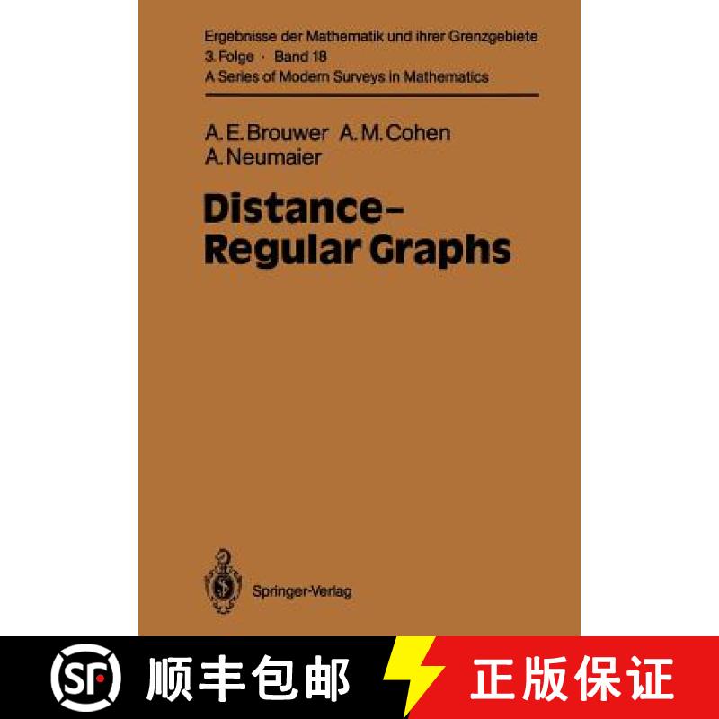 【3-4周达】Distance-Regular Graphs [9783642743436]