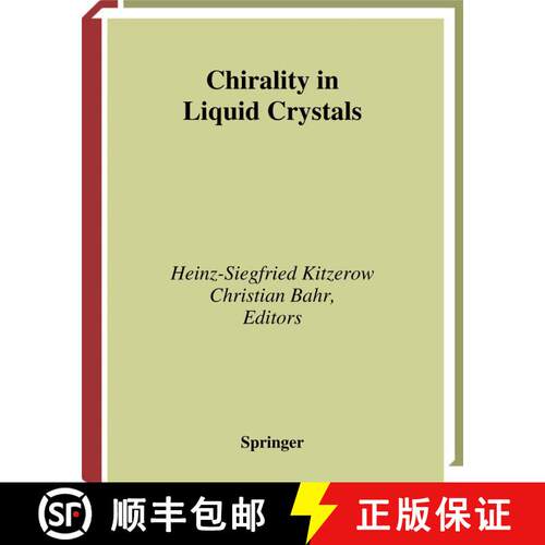 【3-4周达】Chirality in Liquid Crystals [9780387986791]