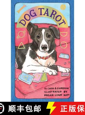 现货 狗狗塔罗牌:78张卡片和指南 Dog Tarot: 78 Cards and Guidebook [9781797224350]
