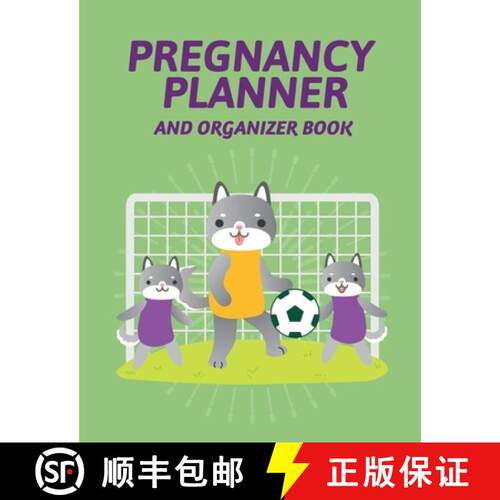 【3-4周达】Pregnancy Planner And Organizer Book: New Due Date Journal Trimester Symptoms Organizer Pl... [9781952035852]