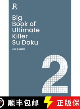 预订 Big Book of Ultimate Killer Su Doku Book 2: A Bumper Deadly Killer Sudoku Book for Adults Contai... [9781913602161]