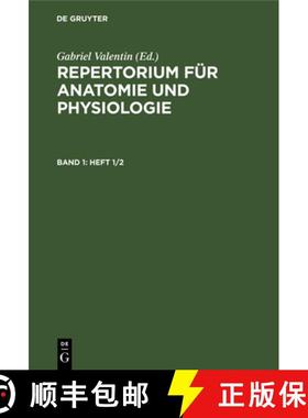 【3-4周达】Repertorium für Anatomie und Physiologie : kritische Darstellung fremder und Ergebnisse e... [9783111075013]