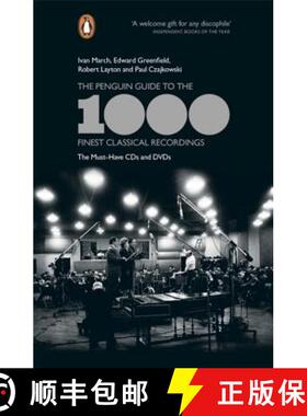 【3-4周达】The Penguin Guide to the 1000 Finest Classical Recordings : The Must-Have CDs and DVDs [9780141399751]