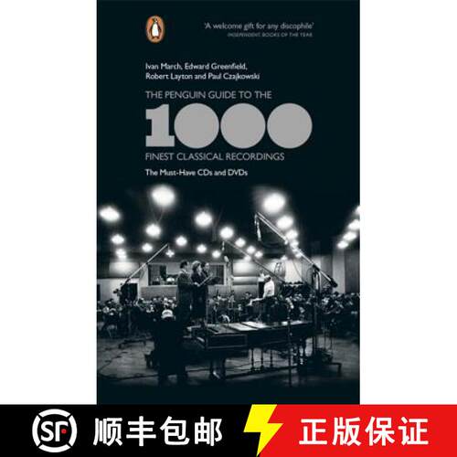 【3-4周达】The Penguin Guide to the 1000 Finest Classical Recordings : The Must-Have CDs and DVDs [9780141399751]