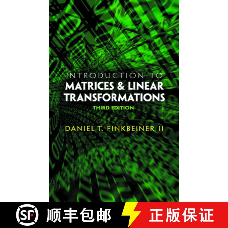 预订 Introduction to Matrices and Linear Transformations: Third Edition [9780486481593]