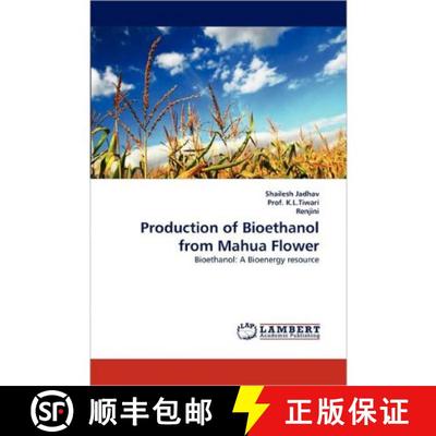 预订 Production of Bioethanol from Mahua Flower [9783843391504]