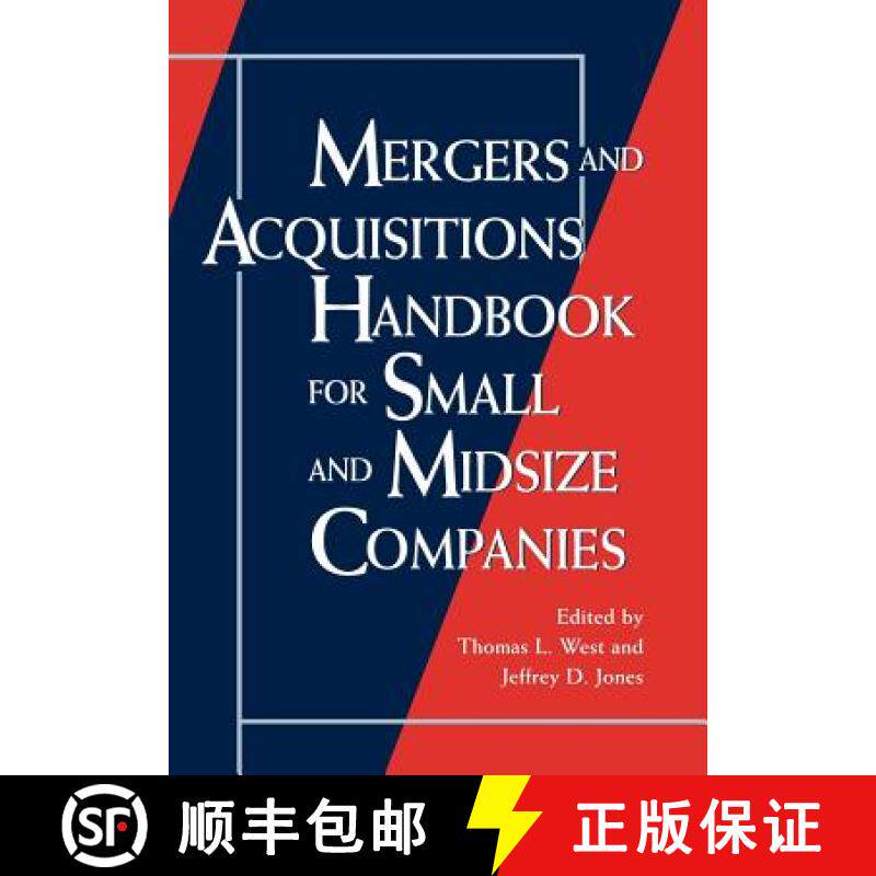 【3-4周达】Mergers And Acquisitions Handbook For Small And Midsize Companies [Wiley会计] [9780471133308]