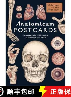 【3-4周达】Anatomicum Postcard Box [9781787416529]