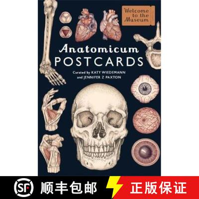 【3-4周达】Anatomicum Postcard Box [9781787416529]