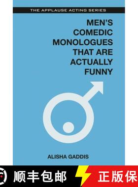 【3-4周达】Men's Comedic Monologues That Are Actually Funny [9781480396814]