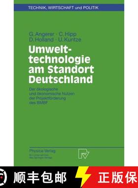 【3-4周达】Umwelttechnologie am Standort Deutschland : Der ökologische und ökonomische Nutzen der P... [9783790810639]